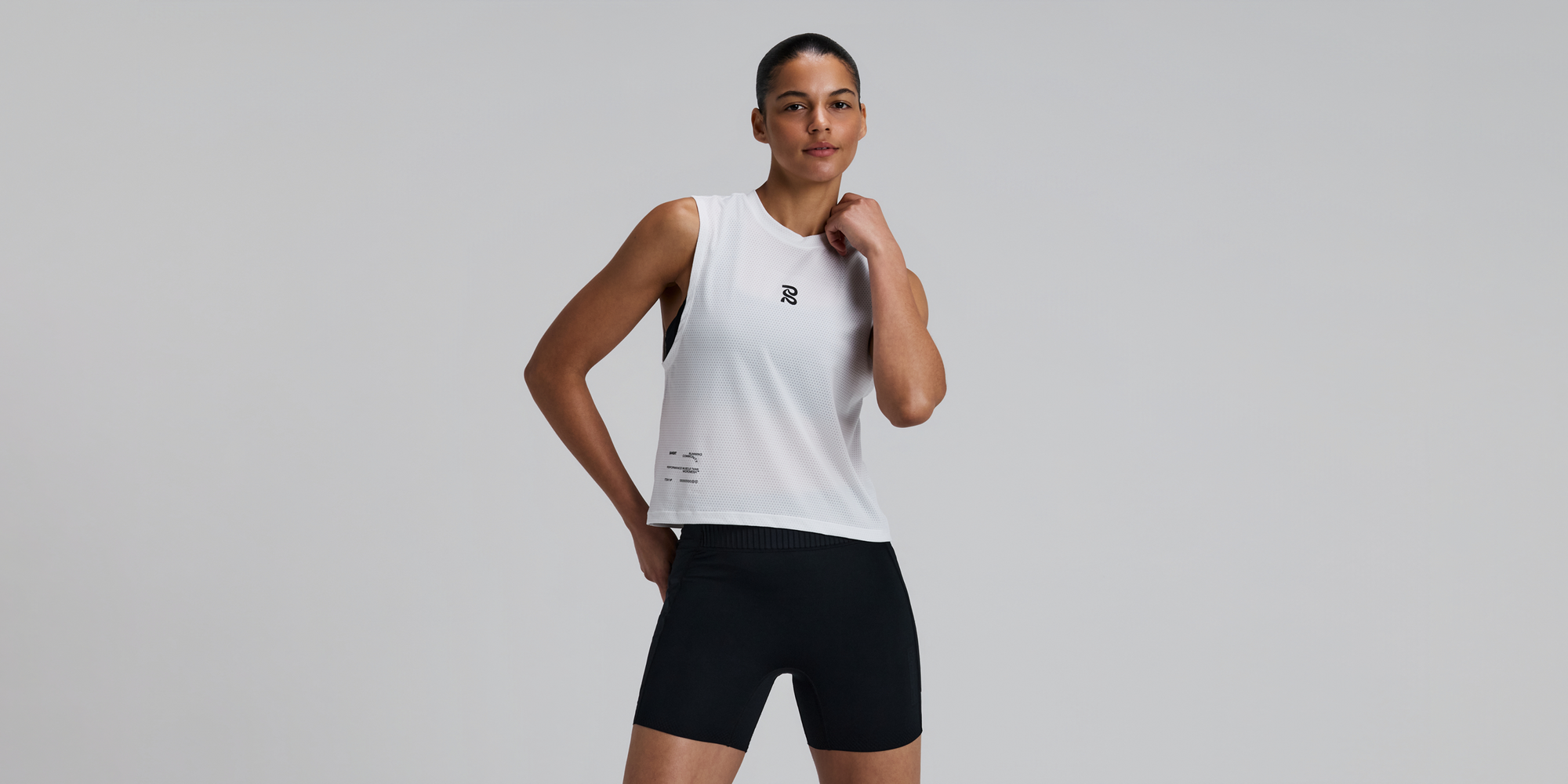 Women's Micromesh™ Run Tank - White