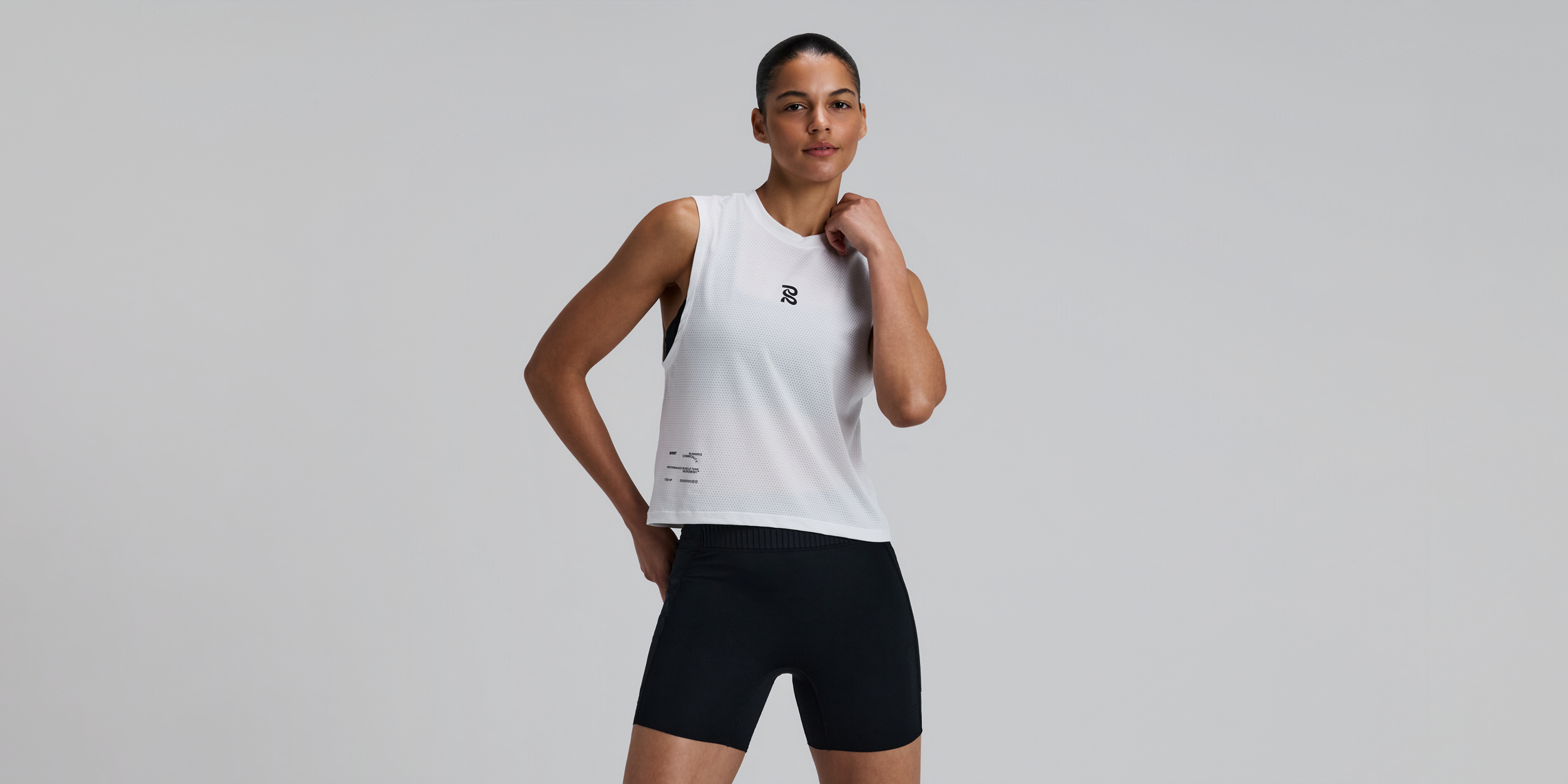 Women's Micromesh™ Run Tank - White