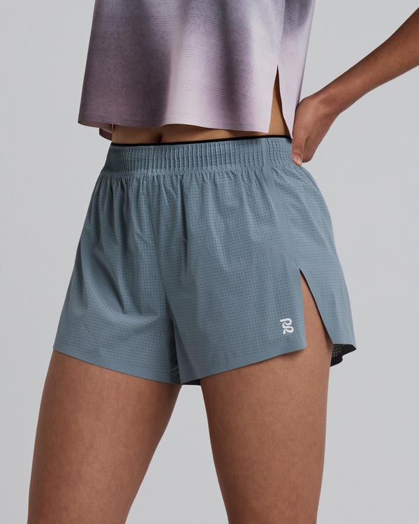 Women's Vento™ Next Gen 3" Split Short - Tranquil Blue