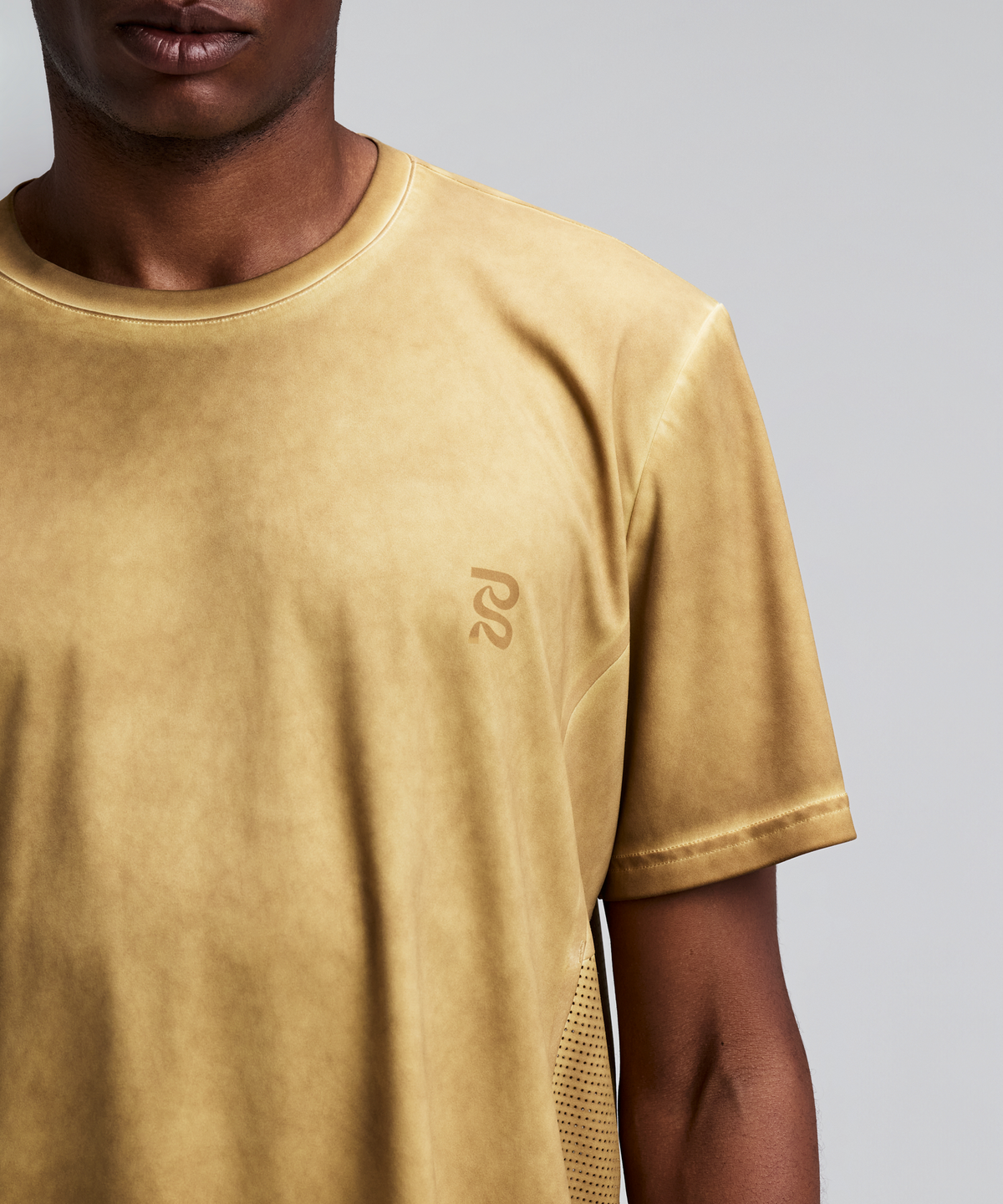 Men's FrioSoft™ Perforated Box Tee - Copal