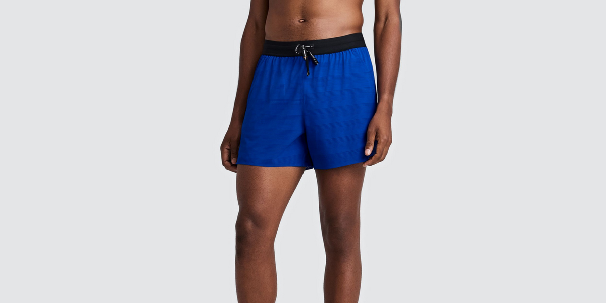 Men's CoolGrid™ 5" Run Shorts - Bauhaus Blue