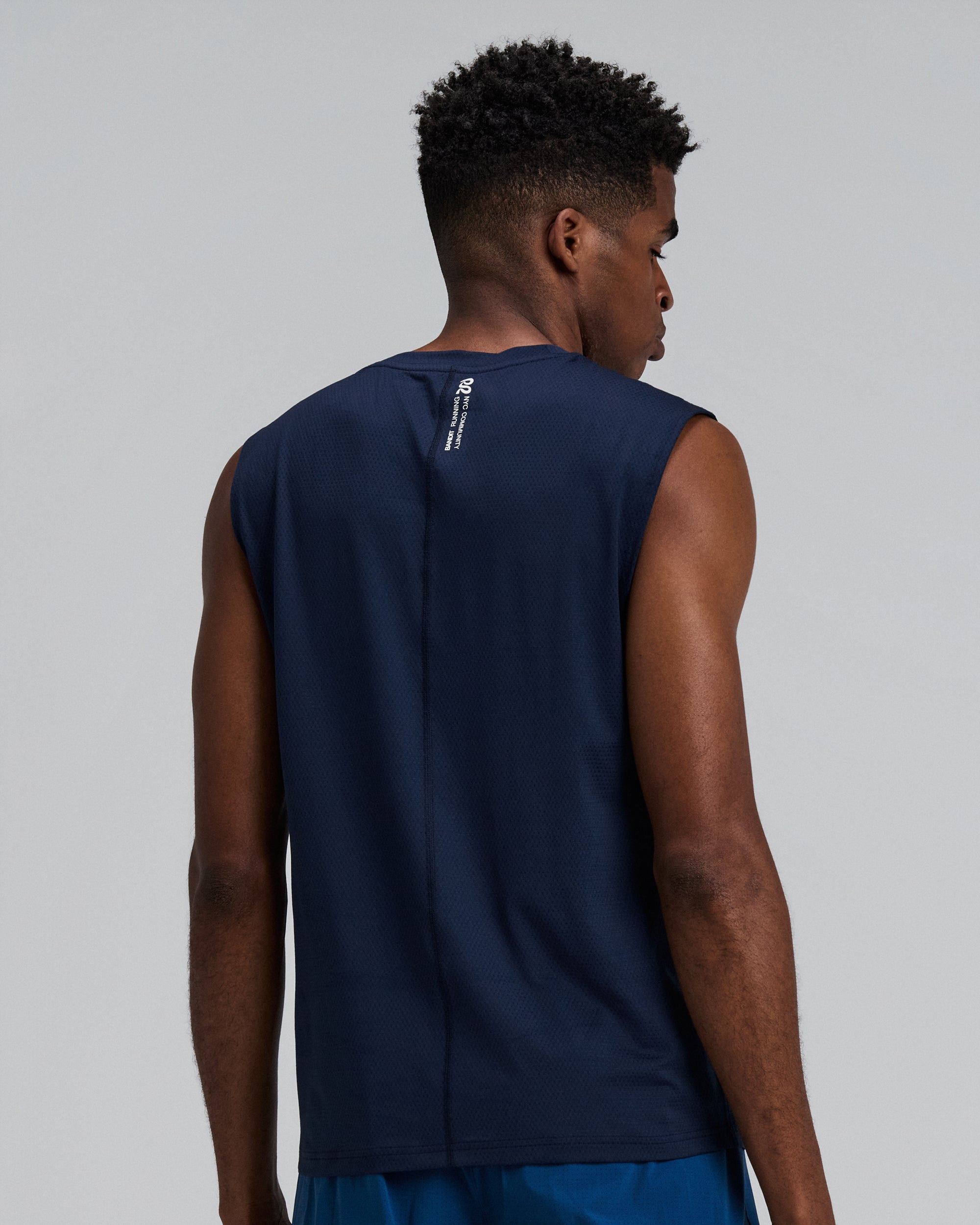 Men's Micromesh™ Run Tank - NY Navy