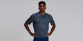 Thumbnail of Men's FrioSoft™ Performance Box Tee - Anthracite SaltFade™