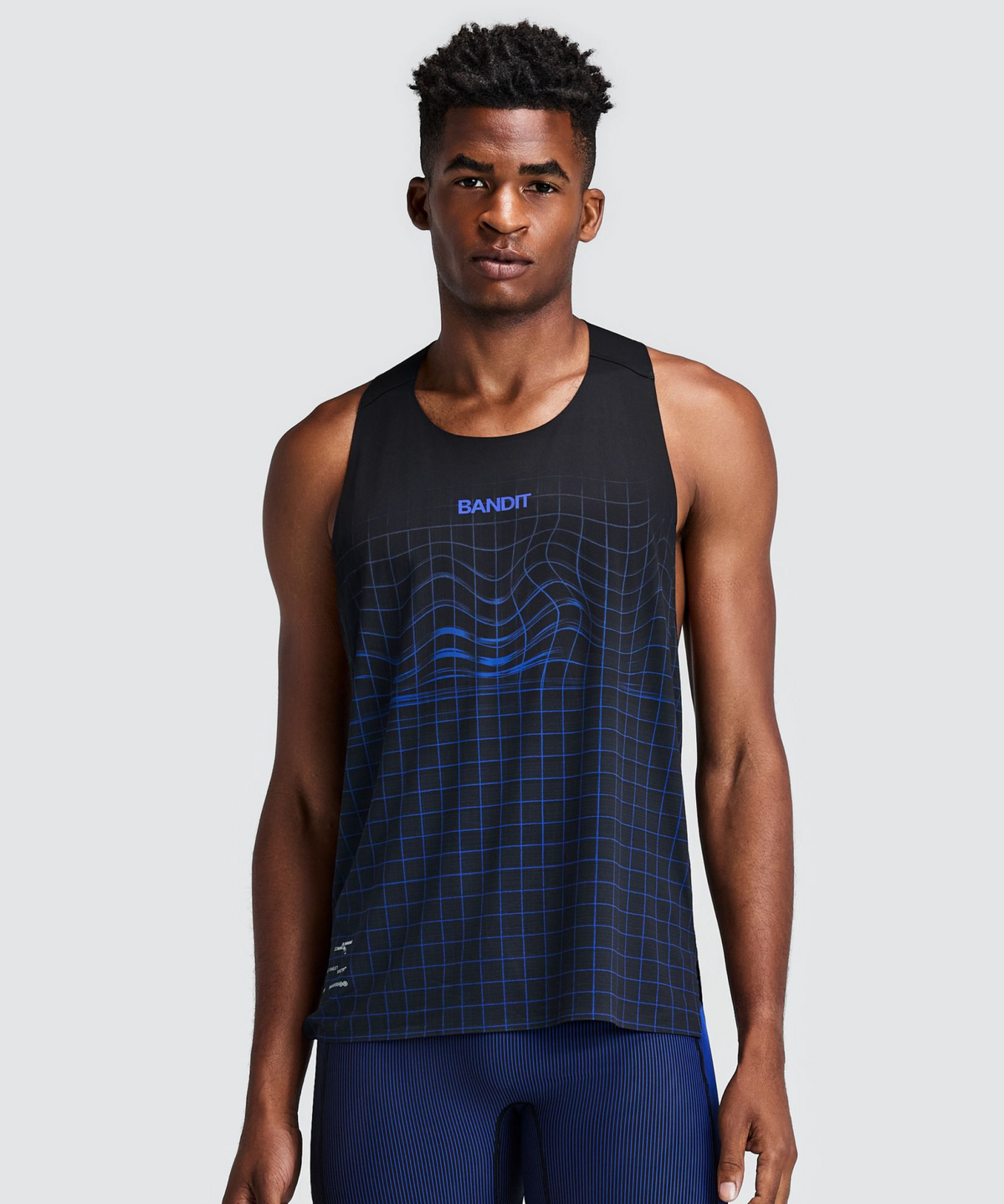 Men's Specter™ Race Singlet with Flopack™ - Bauhaus Blue