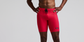 Thumbnail of Men's Striped Cadence™ Half Tights - Poppy / Azalea