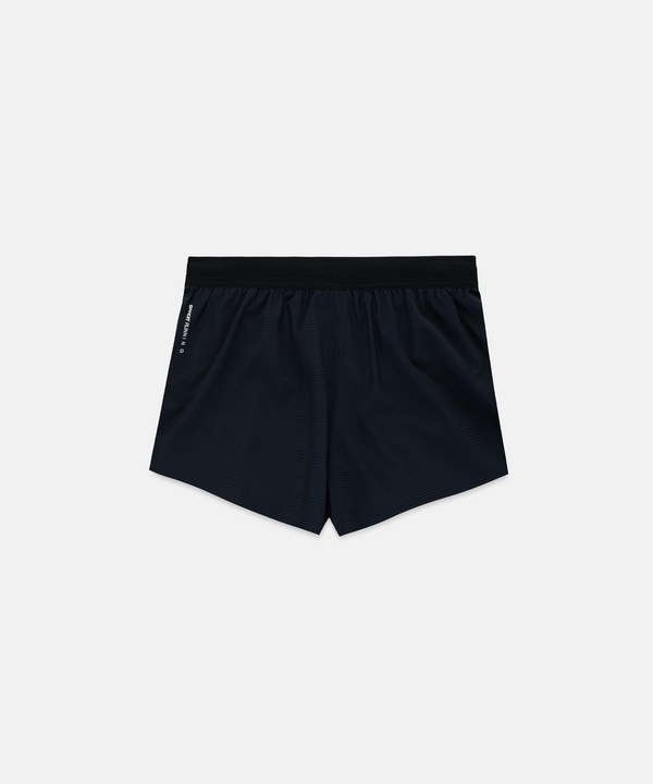 Women's CoolGrid™ 3" Split Shorts - Black