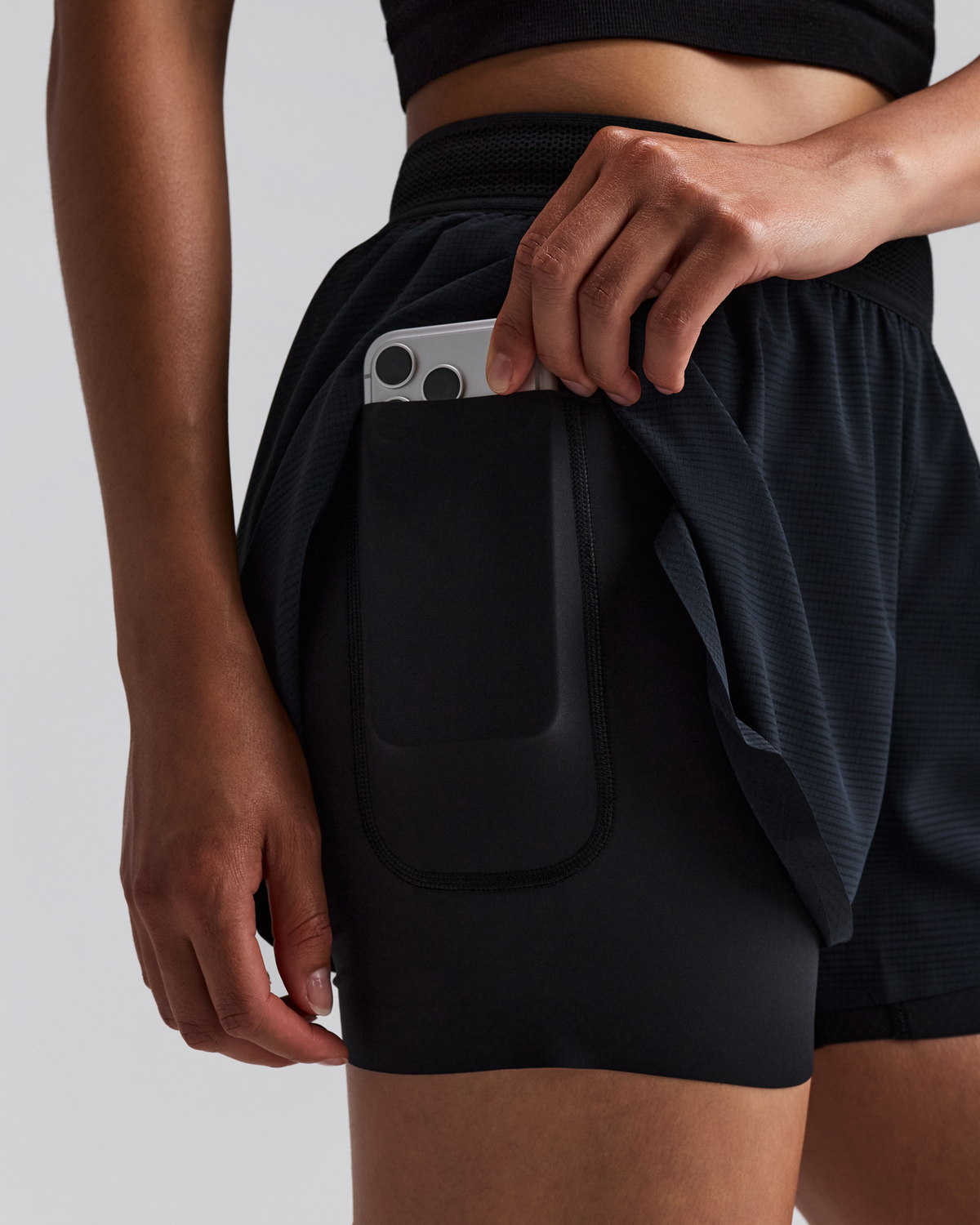 Bandit 2-in-1 Shorts seamless mesh liner 4