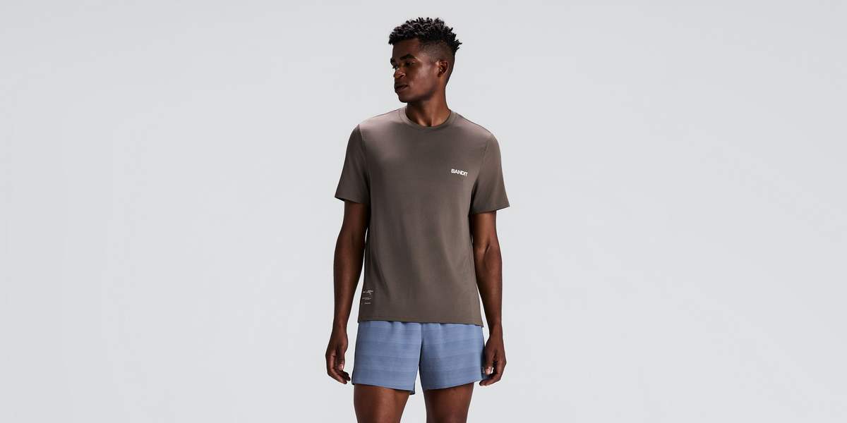 Men's Micromesh™ Run Tee - Cocoa