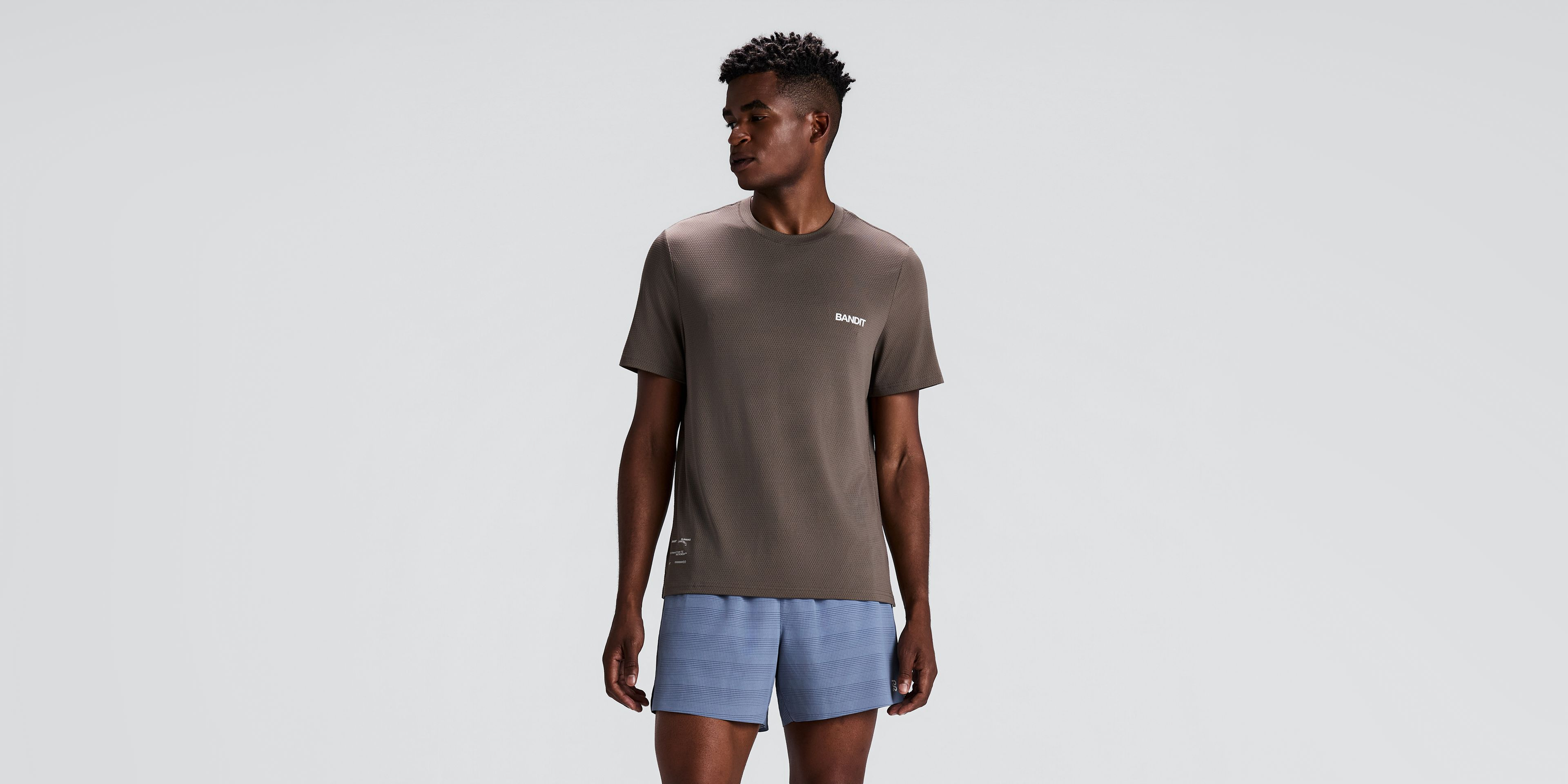Men's Micromesh™ Run Tee - Cocoa