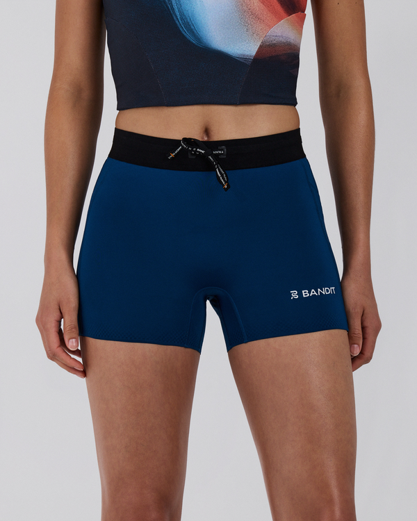 Women's Stamina-V™ 3" Compression Shorts - Ink Blue