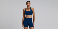 Thumbnail of Women's Stamina-V™ Square Neck Run Bra - Ink Blue