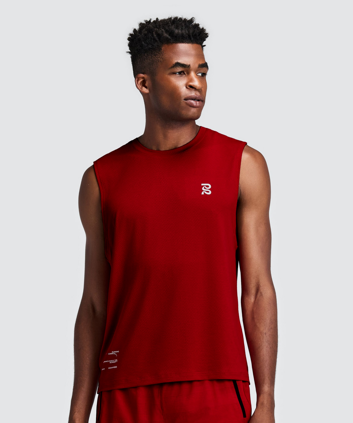 Men's Micromesh™ Run Tank - Oxide Red