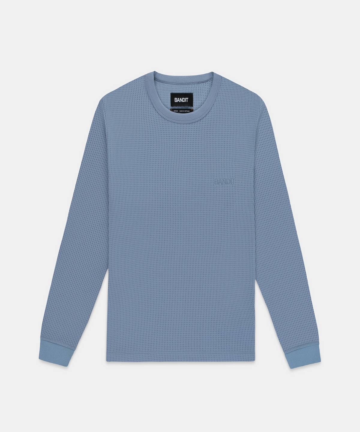 Men's Polartec® Waffle Long Sleeve - Steel Horizon