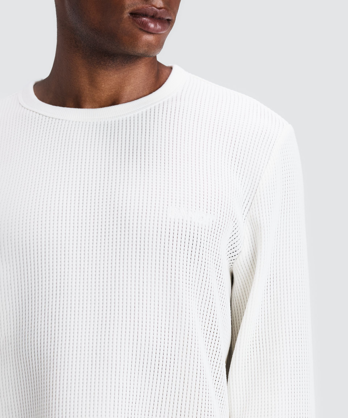 Men's Polartec® Waffle Long Sleeve - Stone White