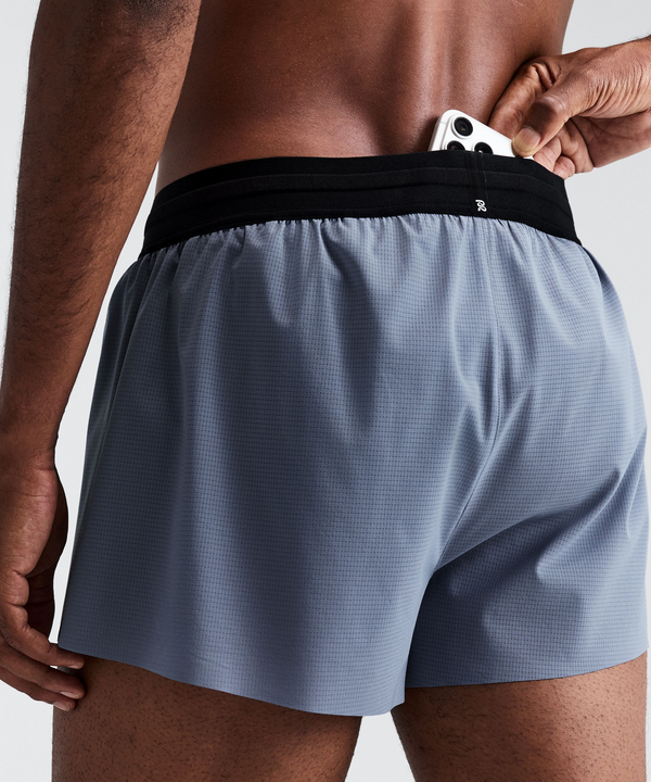Men's RipSpeed™ 3" Split Shorts - Steel Horizon