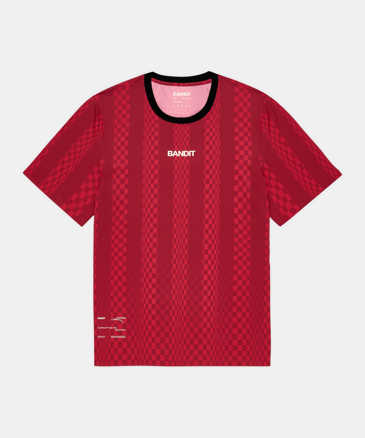 Men's Specter™ Performance Run Tee with Flopack™ - Oxide Red