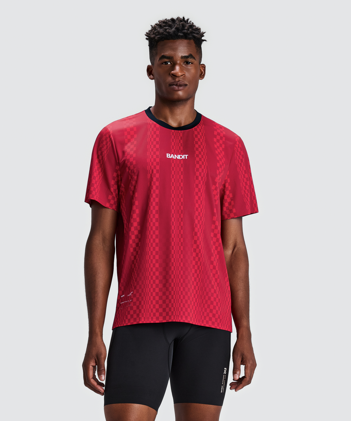 Men's Specter™ Performance Run Tee with Flopack™ - Oxide Red