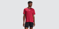 Thumbnail of Men's Specter™ Performance Run Tee with Flopack™ - Oxide Red