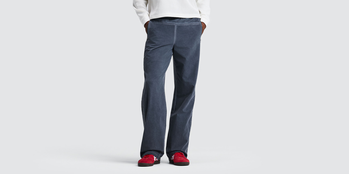Unisex TerraStretch™ Relaxed Side Zip Pant - Black