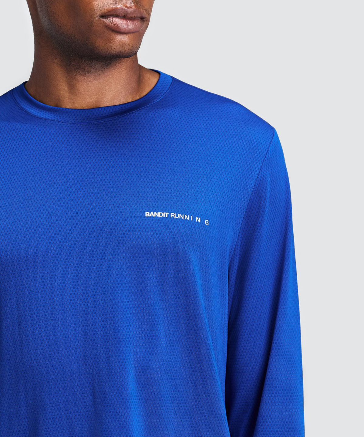 Men's Micromesh™ Long Sleeve - Bauhaus Blue