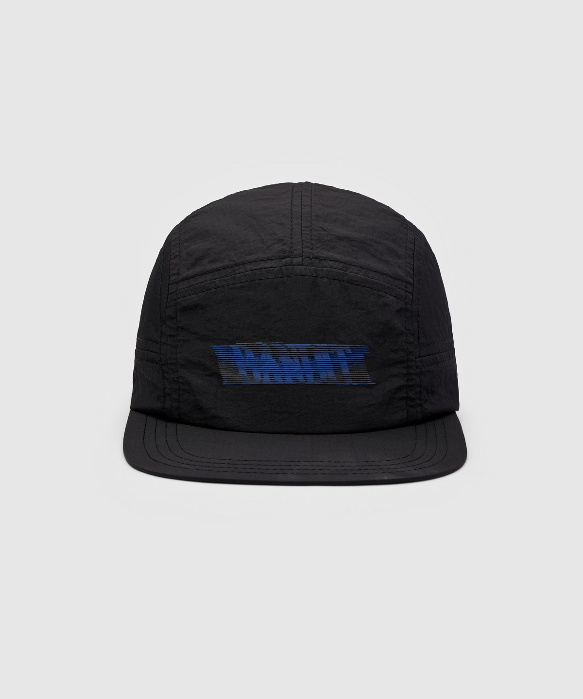 Nylon Run Hat - Black / Bauhaus Blue