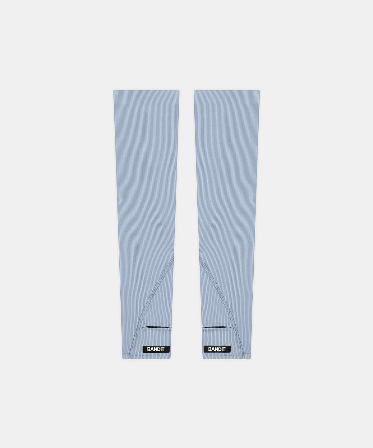 Striped Cadence™ Compression Sleeves - Steel Horizon / Pavilion Blue