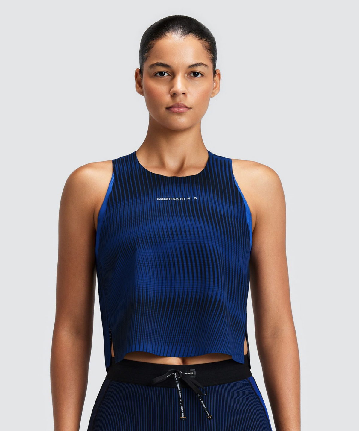 Women's CoolGrid™ Race Singlet - Bauhaus Blue