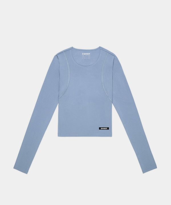 Women's GeoMesh™ Eclipse Long Sleeve - Steel Horizon
