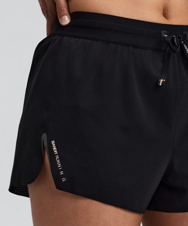 Women's RipSpeed™ 3" Split Shorts - Black
