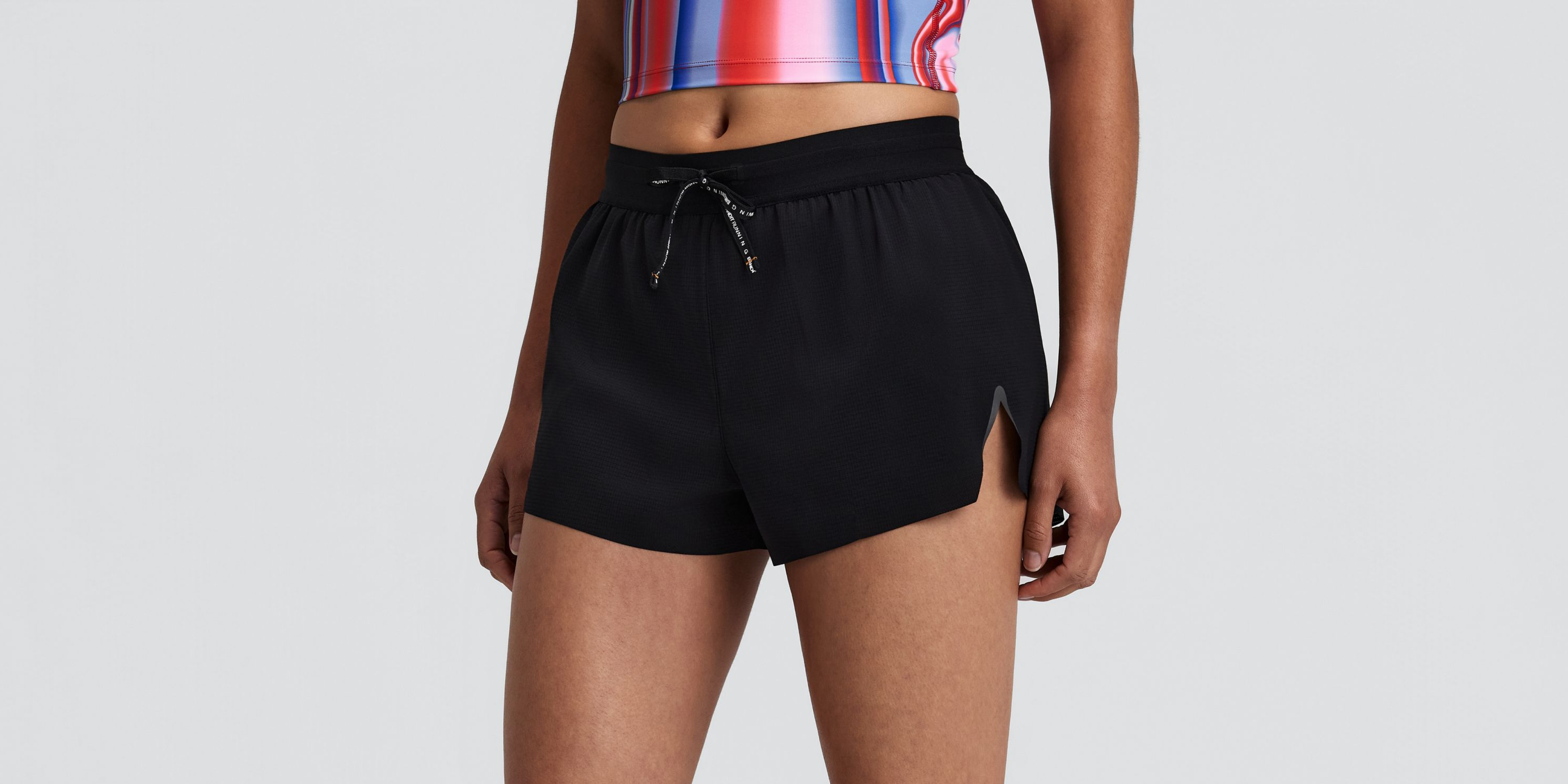 Women's RipSpeed™ 3" Split Shorts - Black