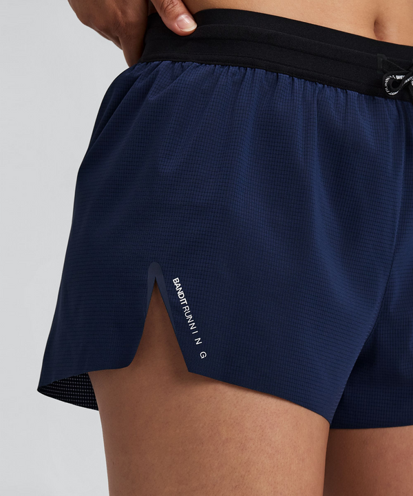 Women's RipSpeed™ 3" Split Shorts - NY Navy