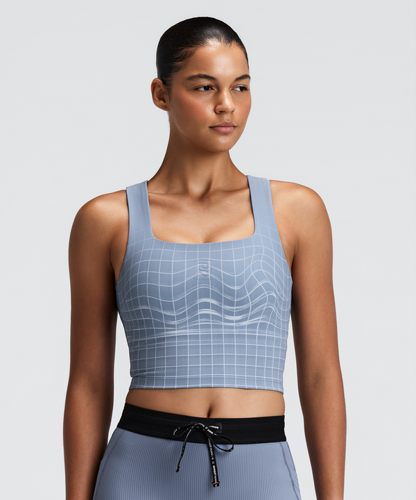 Women's Vanisher™ Square Neck Race Crop - Pavilion Blue