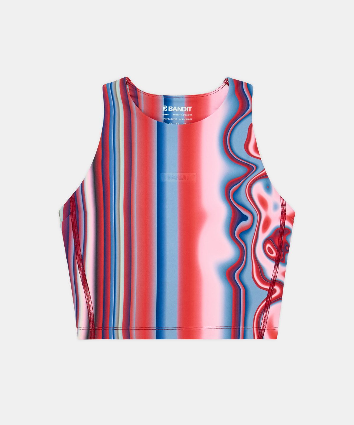 Women's Vanisher™ Race Crop - Melted Stripe Gradient