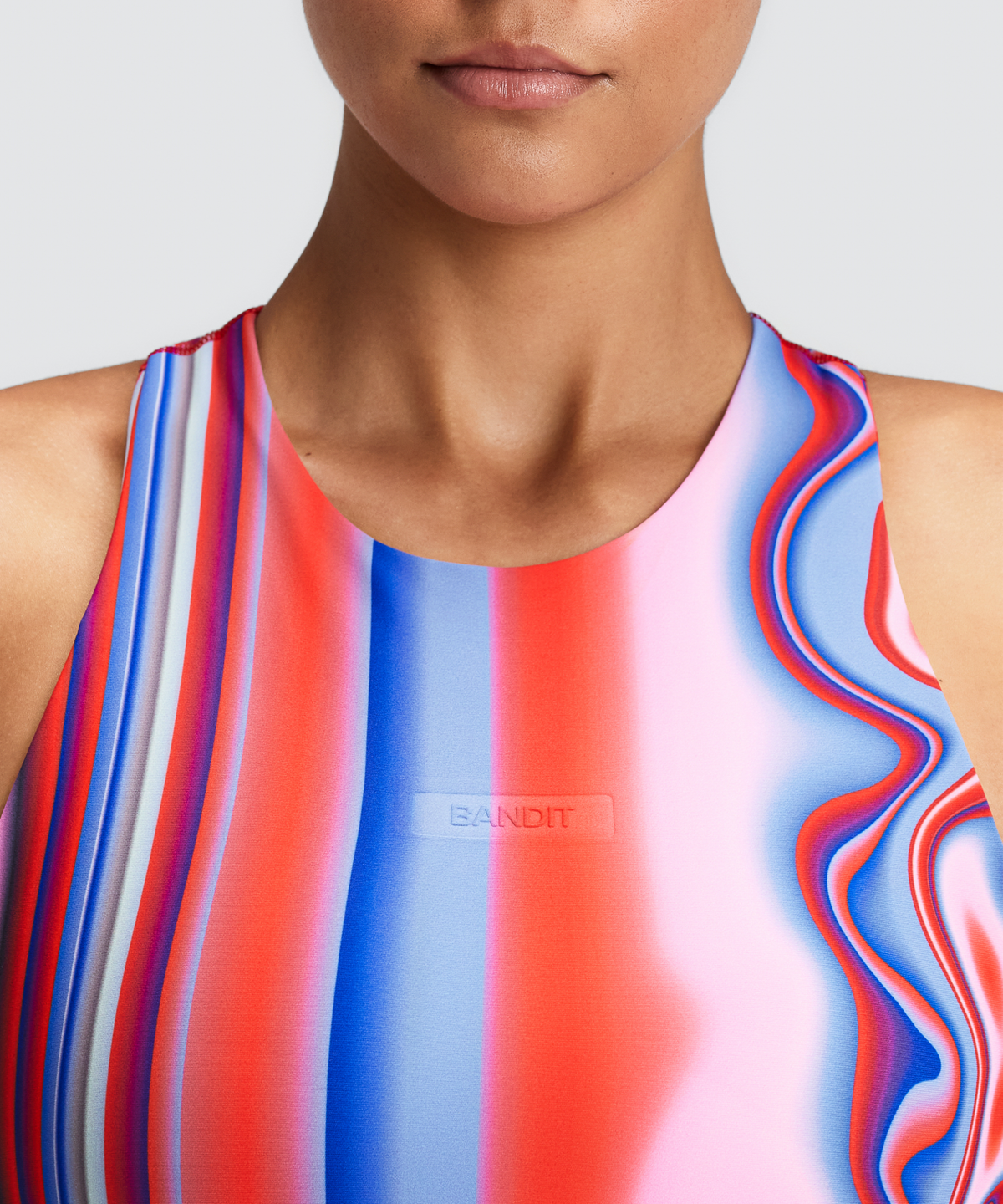 Women's Vanisher™ Race Crop - Melted Stripe Gradient
