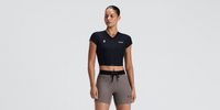 Thumbnail of Women's Adapto™ 2-Way Zip Race Top - Black