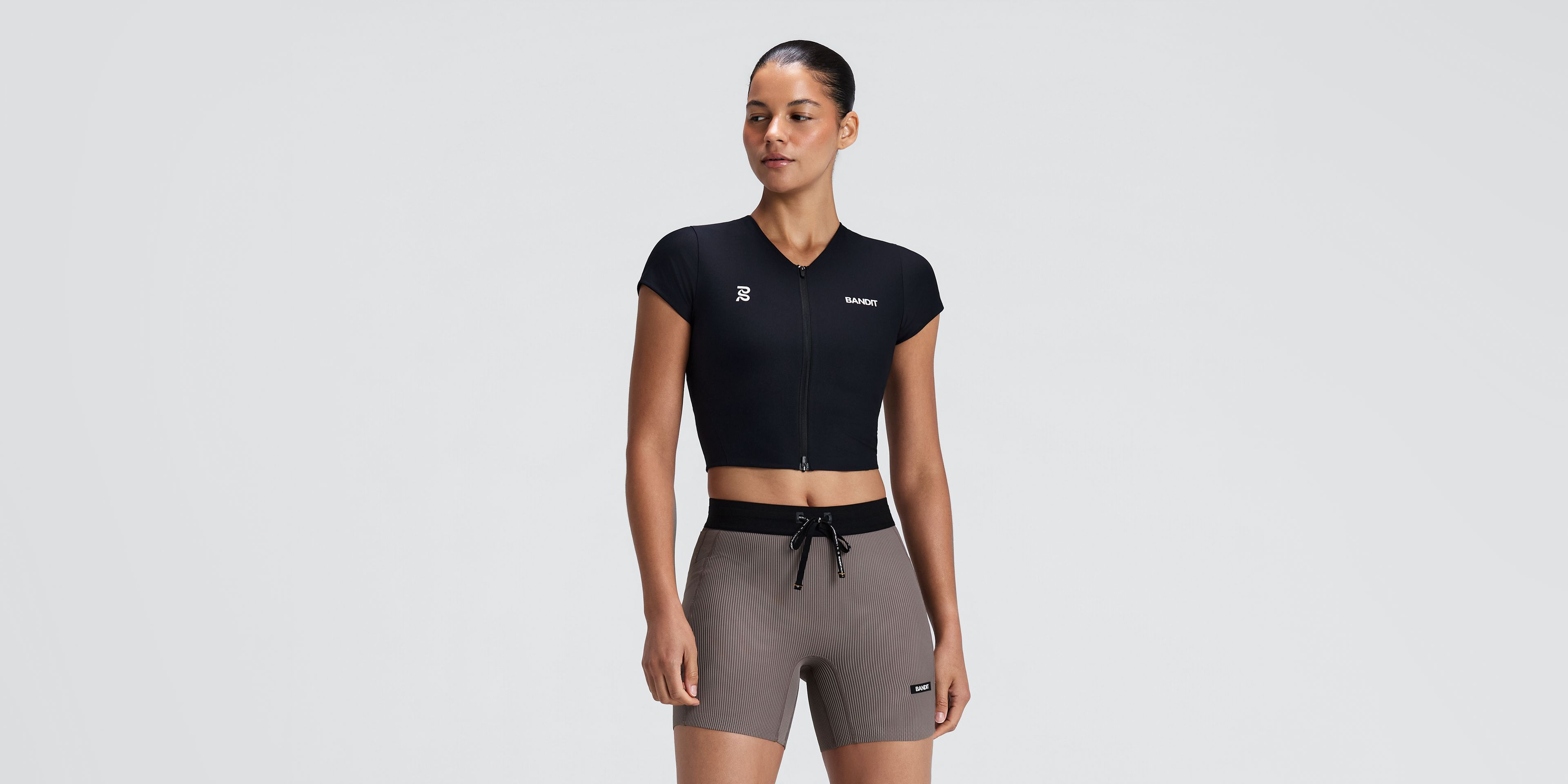 Women's Adapto™ 2-Way Zip Race Top - Black
