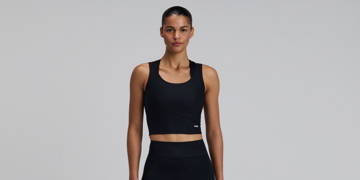 Women's Adapto™ Scoopneck Distance Tank - Black