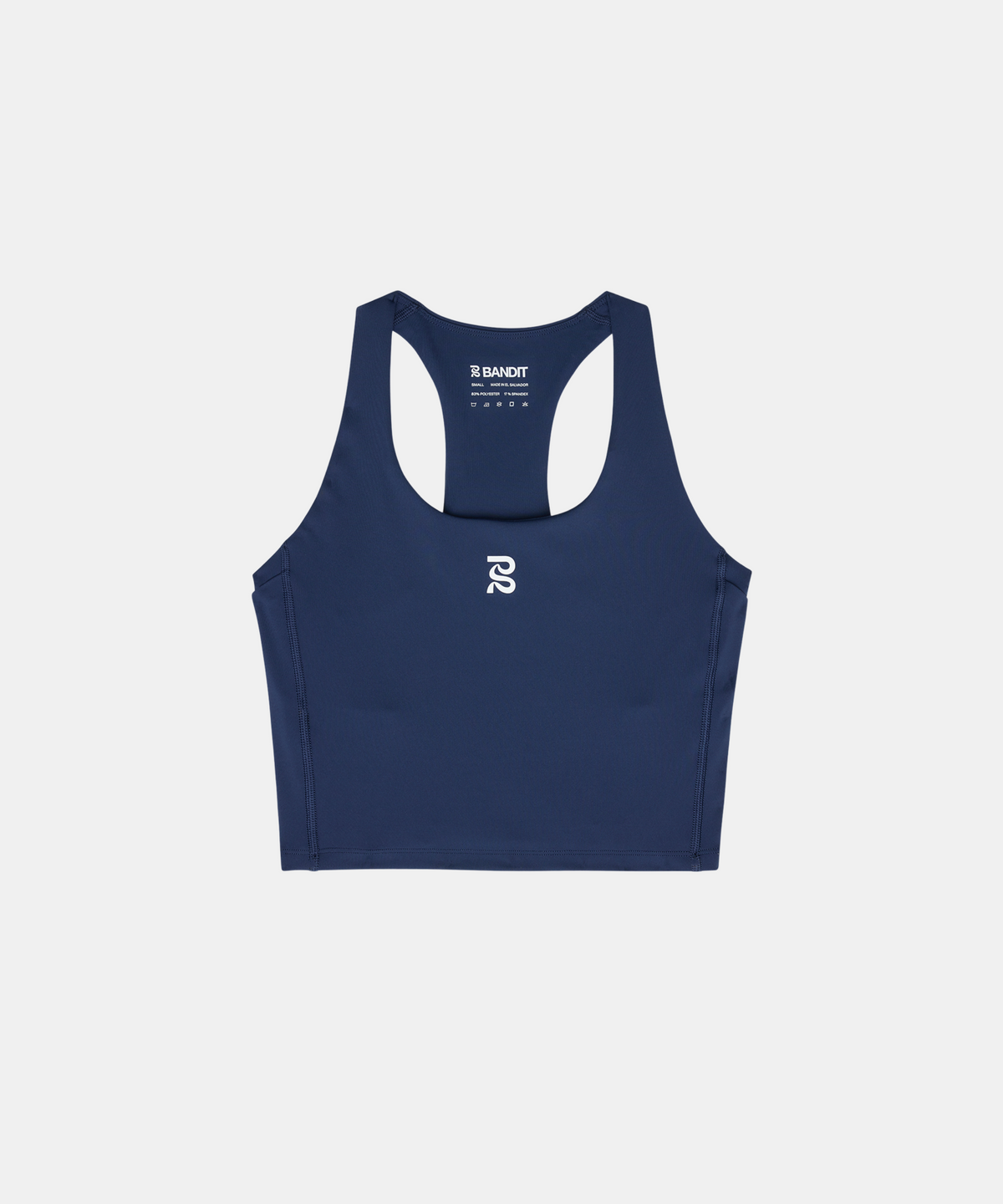 Stamina™ Scoop Neck Race Crop - NY Navy (1st Gen)