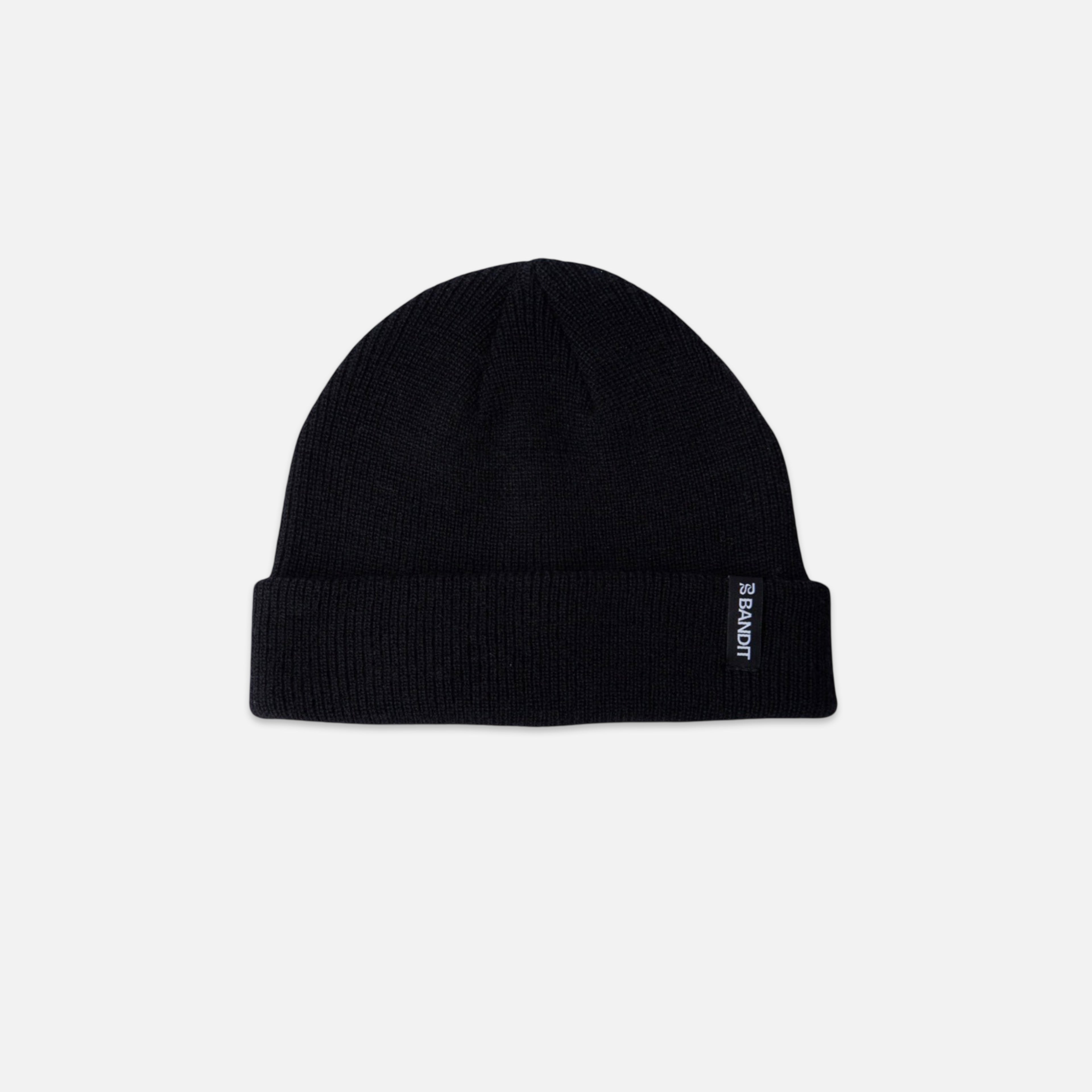 Merino Beanie - Black