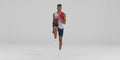 Thumbnail of Drift™ Racing Singlet - Vintage Blue Gradient