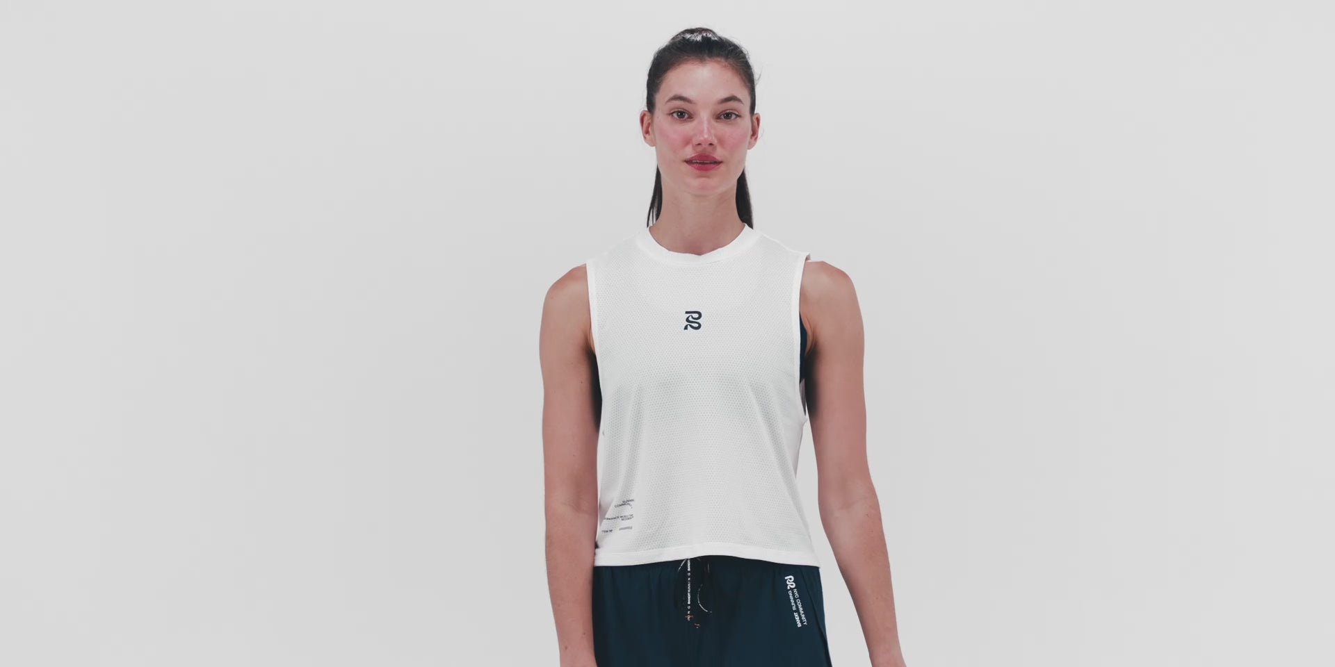 Women's Micromesh™ Run Tank - White