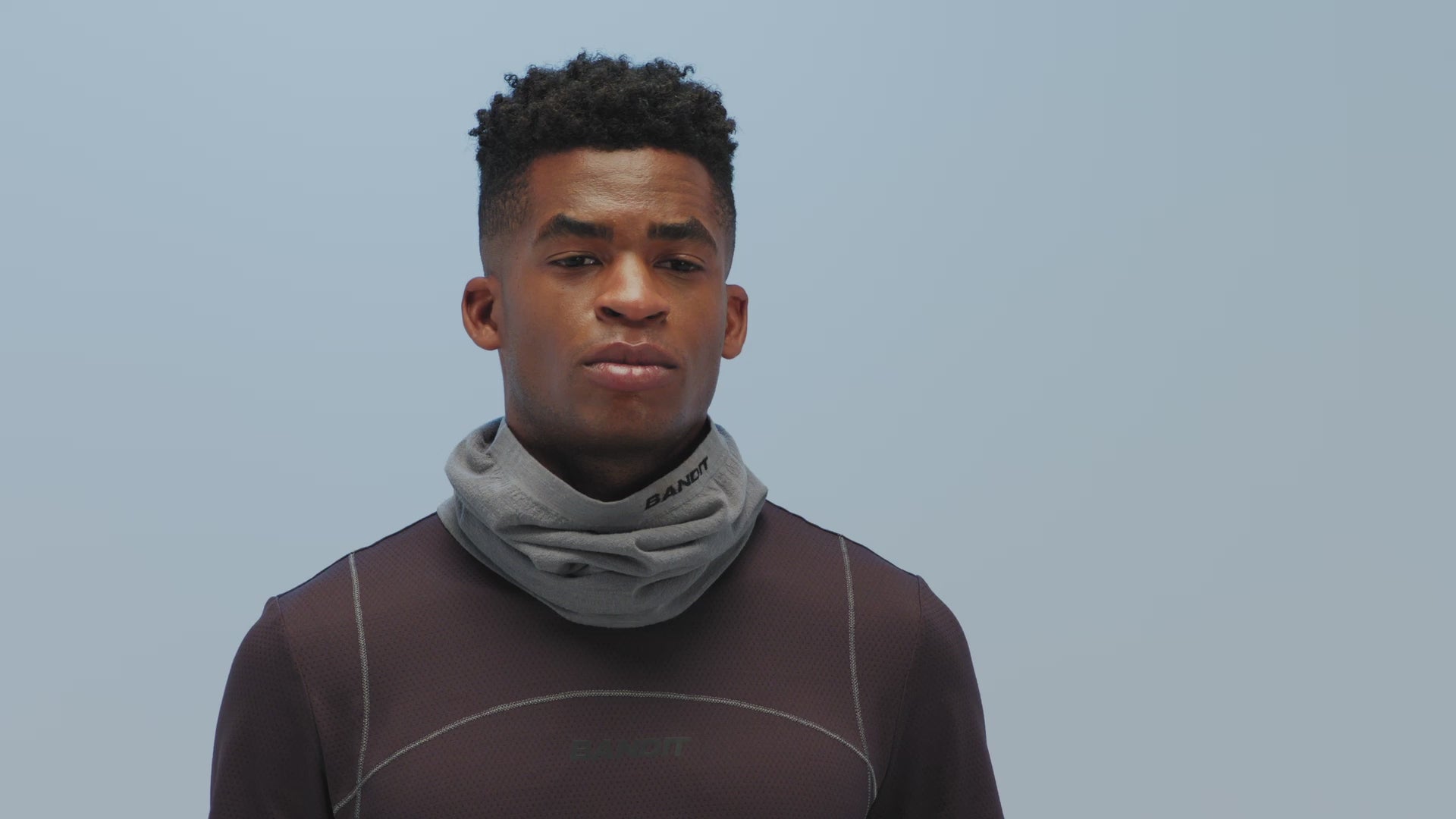 Seamless Merino Neck Gaiter - Haze