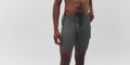 Thumbnail of Striped Cadence™ 7 Pocket Half Tights - Black with Chalk