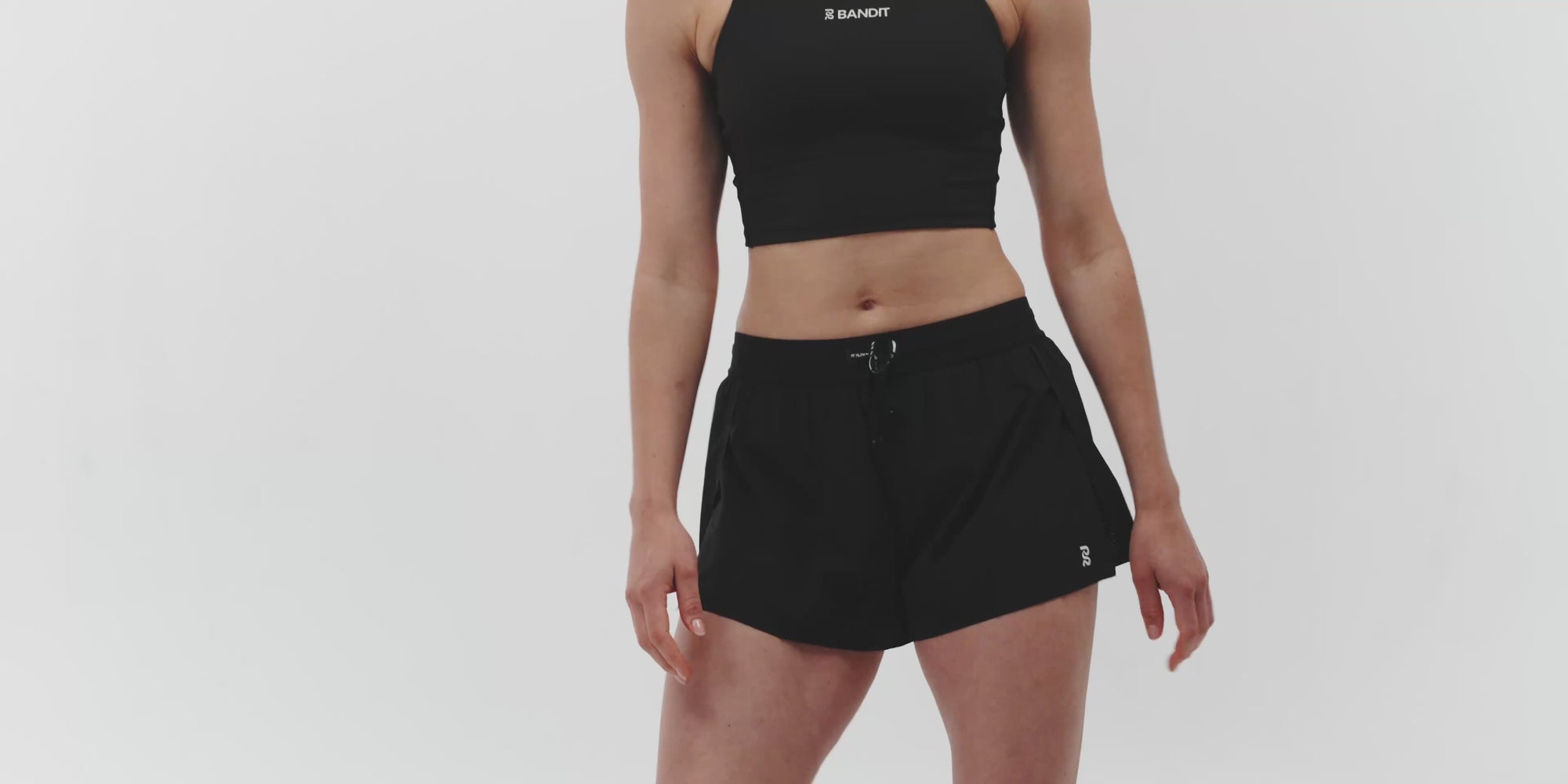 Women's Vento™ 3" Split Short - Black