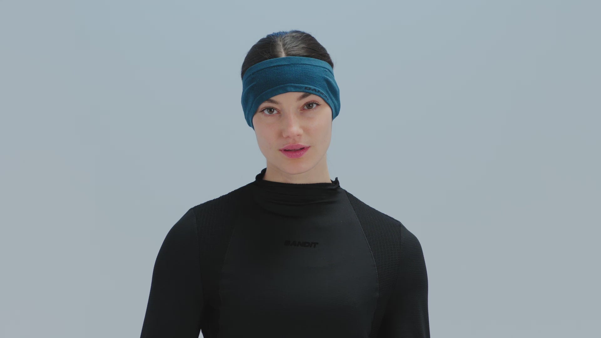 Seamless Merino Headband - Storm