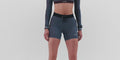 Thumbnail of Striped Cadence™ 5" Compression - Fig / Vintage Blue