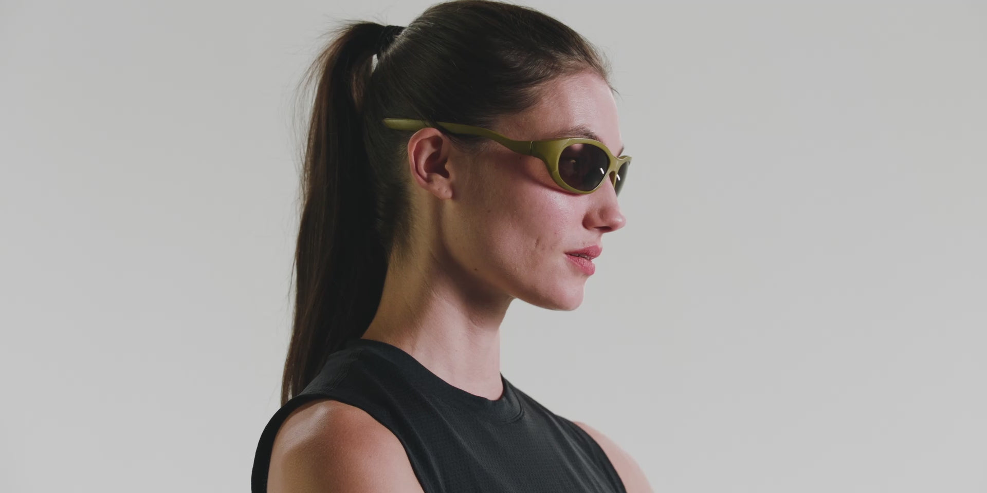 Research Studio Sunglasses - PACE - Dijon with Black Hole