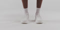 Thumbnail of Grid Knit™ Run Socks - White / Vintage Blue (2 Pack)