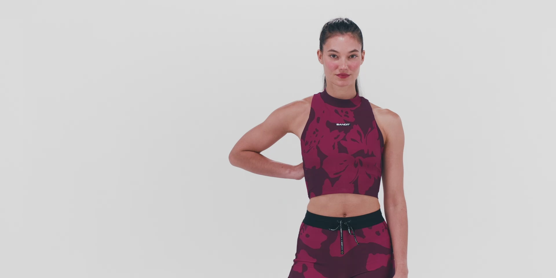 Cadence™ Vaso Race Crop - Fleura, Fig / Berry