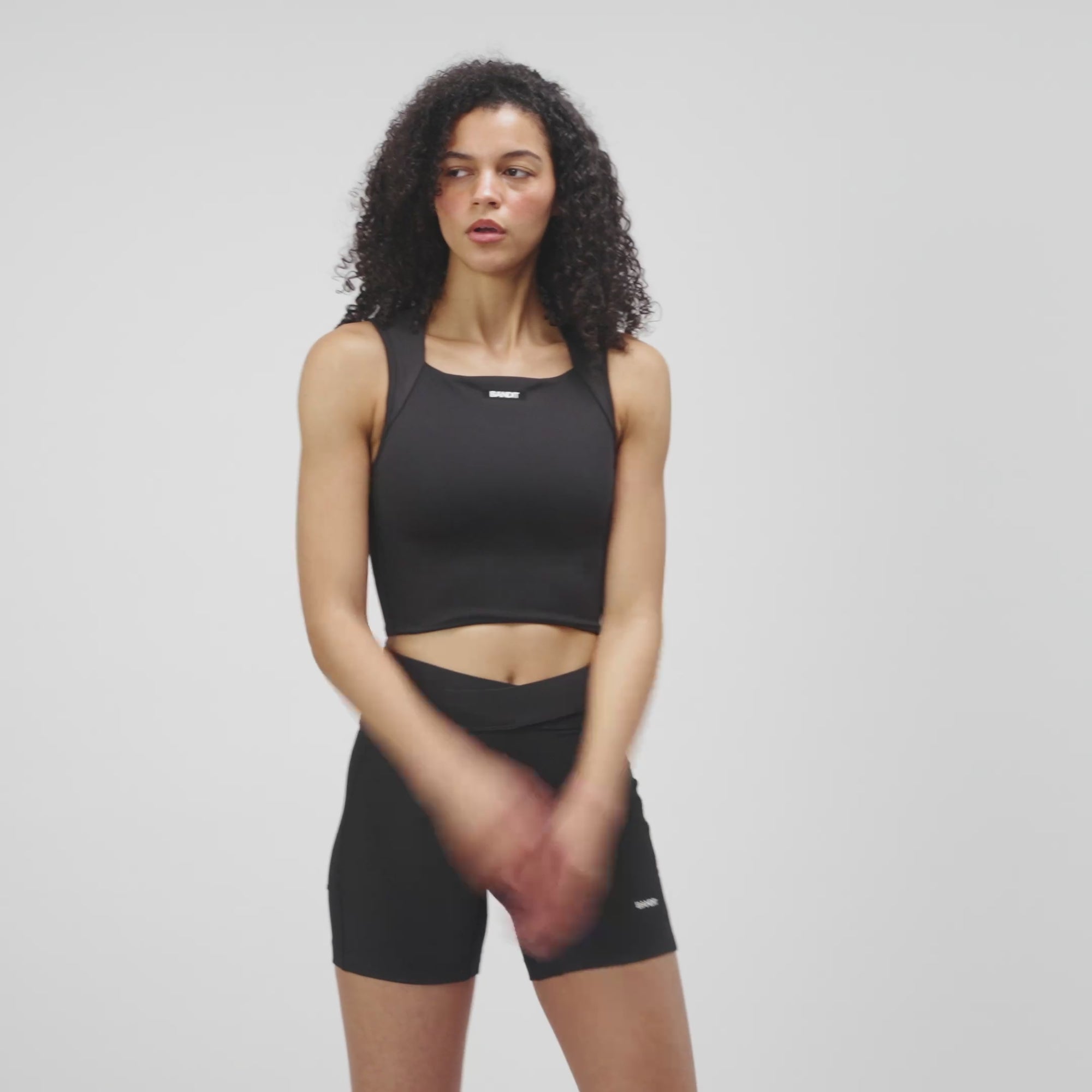 Stamina™ Iris Crop - Black